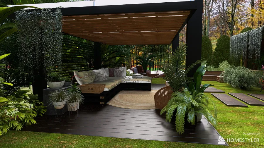 Garden Studio for web.. 3d design renderings