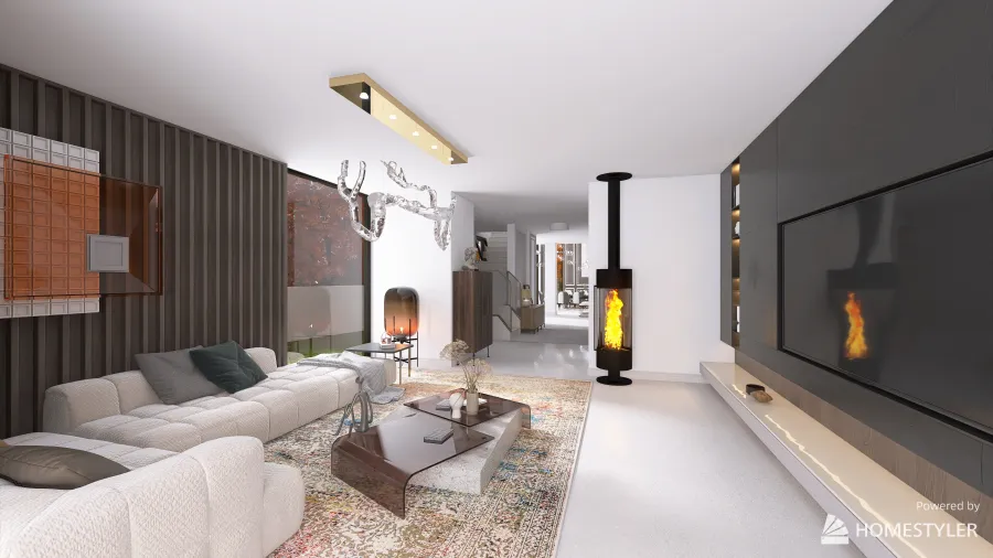 Living Room3 3d design renderings