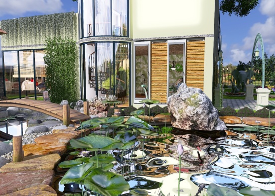 Garden Studio Design Rendering