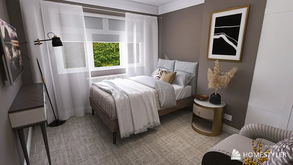 Bedroom 3d design renderings