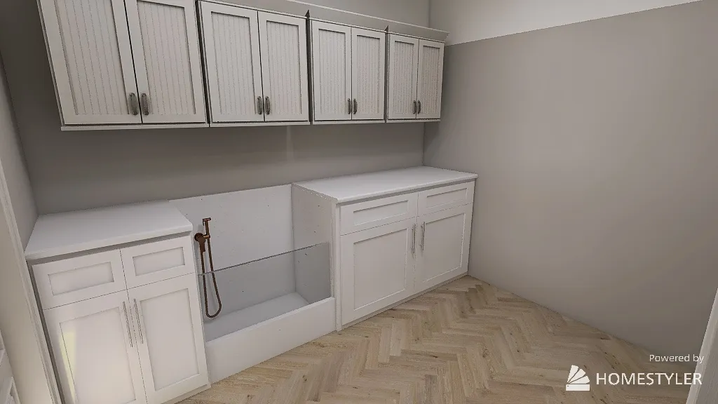 LaundryRoom 3d design renderings