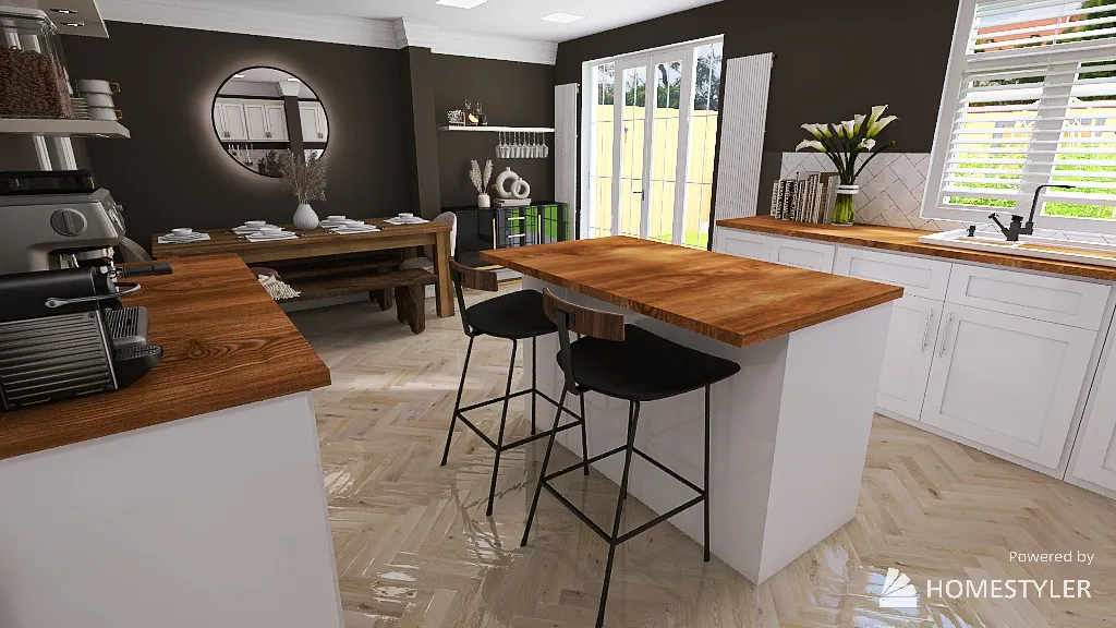 Kitchen 3d design renderings