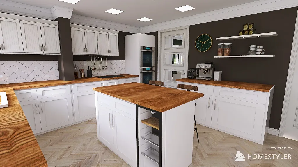 Kitchen 3d design renderings