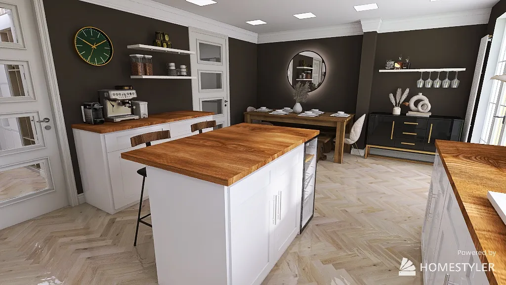 Kitchen 3d design renderings