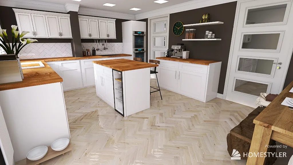 Kitchen 3d design renderings