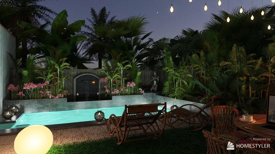 At the end of the world in my garden 3d design renderings