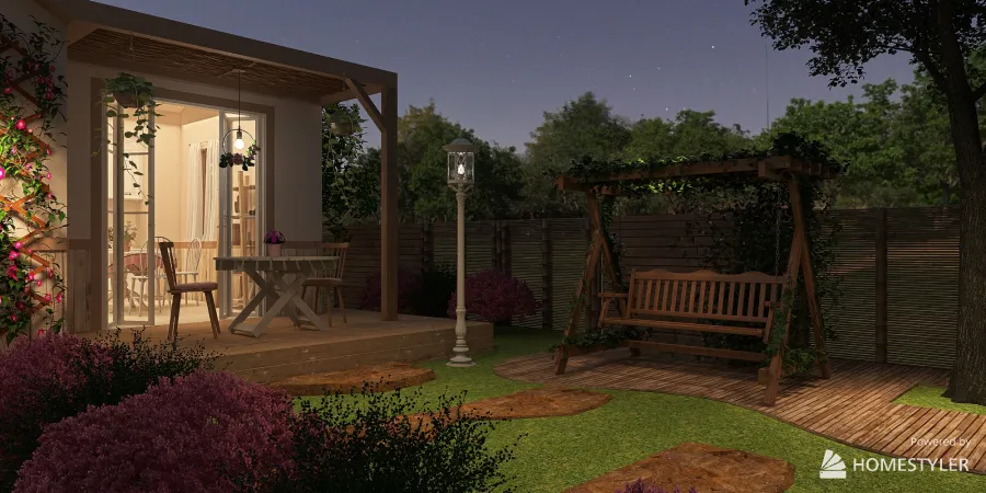 Project: Garden Studio 3d design renderings
