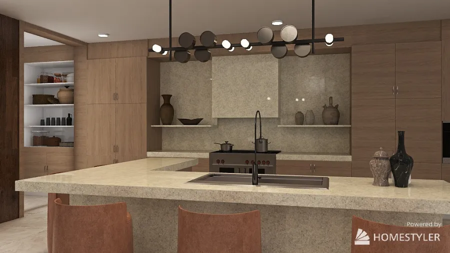 Casa Moderna 3d design renderings