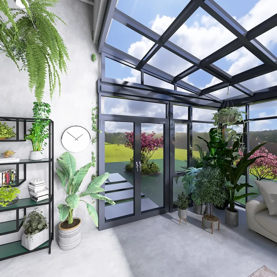 Exploring the Garden: A Study of Nature's Beauty 3d design renderings
