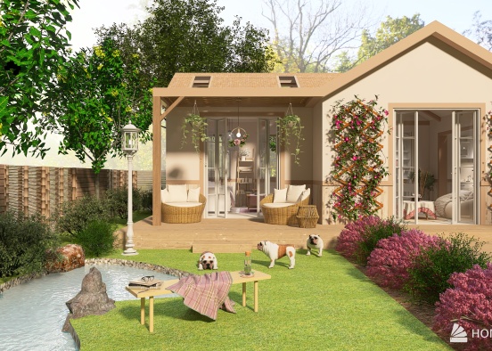 Project: Garden Studio Design Rendering