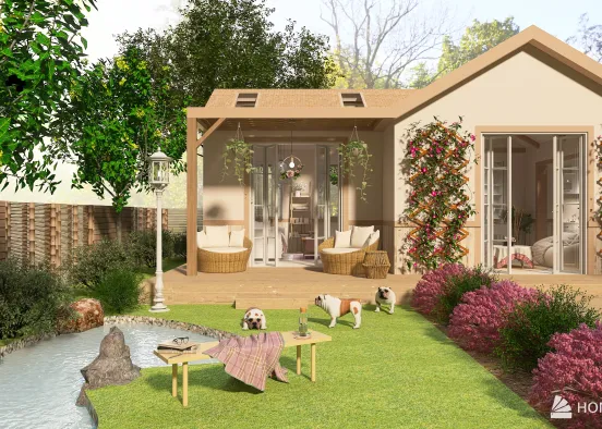 Project: Garden Studio Design Rendering