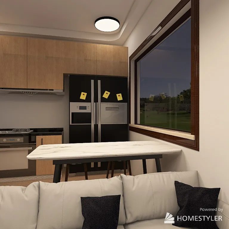 single person house 3d design renderings