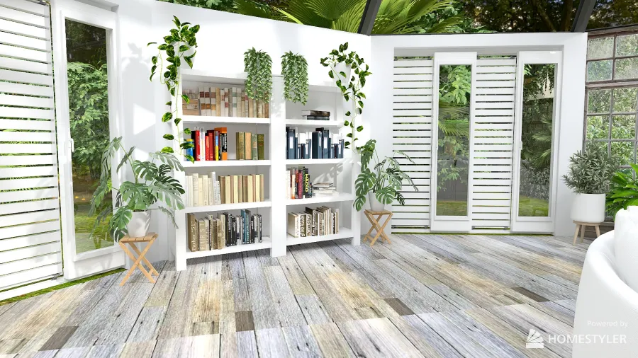 Garden studio for web 3d design renderings