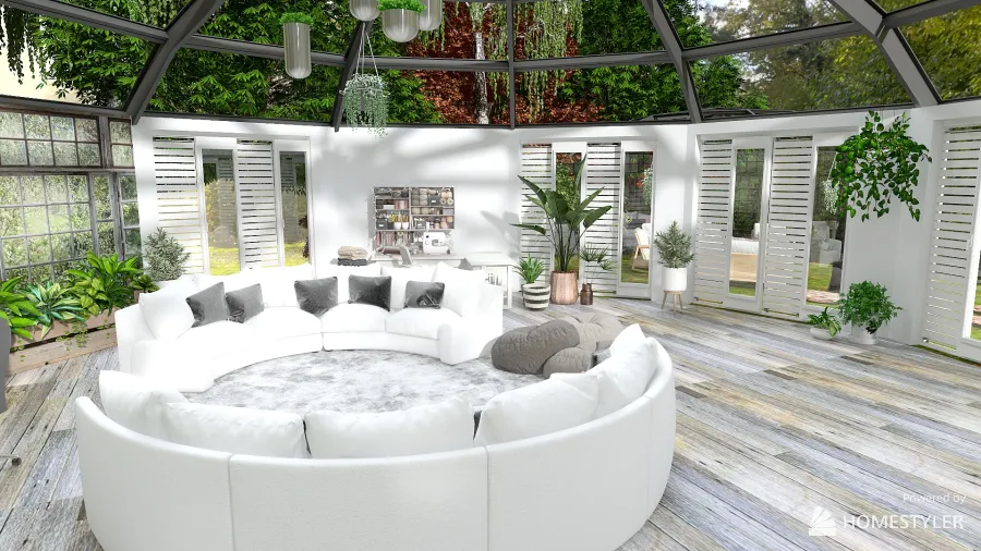 Garden studio for web 3d design renderings