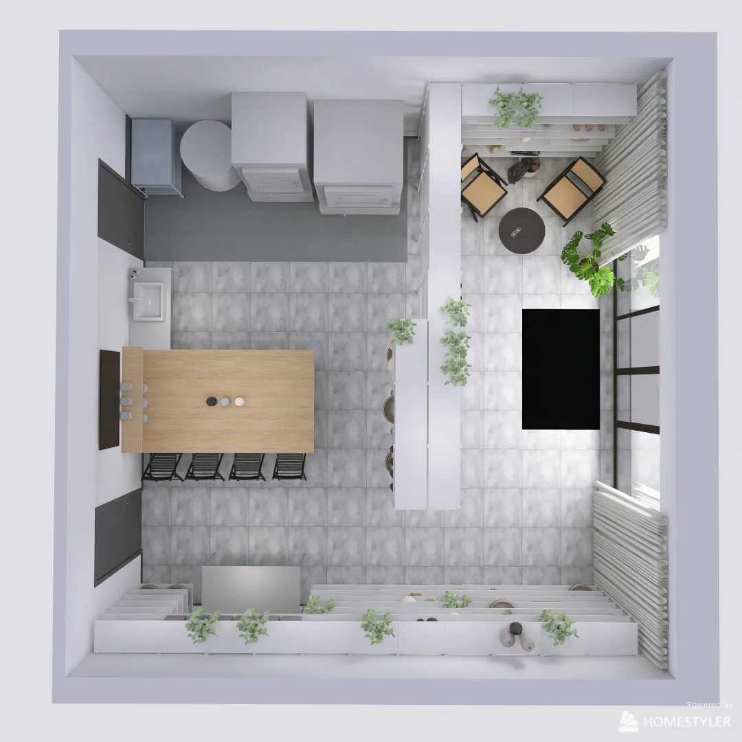 ceramica showroom 3d design renderings