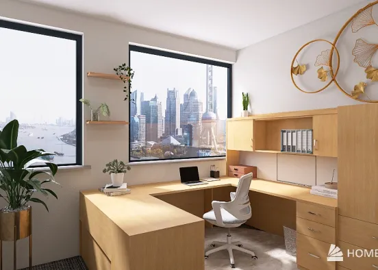 My Private Office Design Rendering