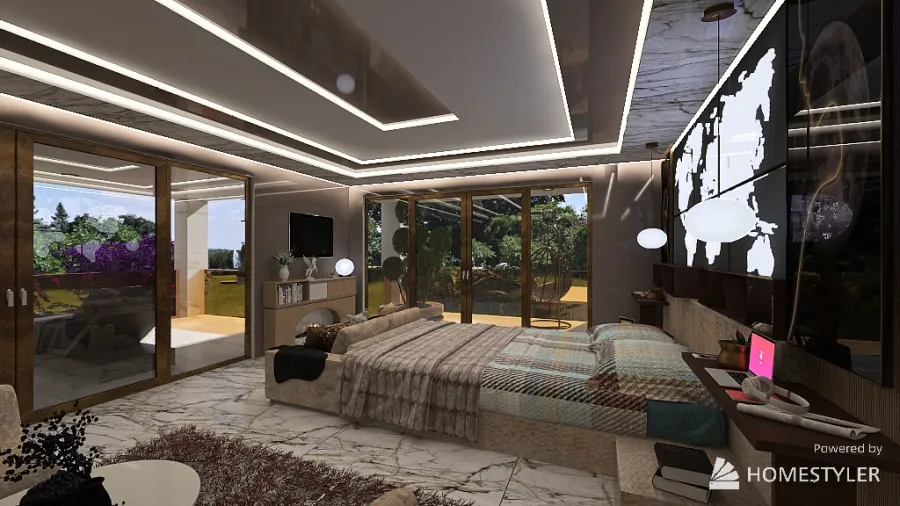 villa florens 3d design renderings