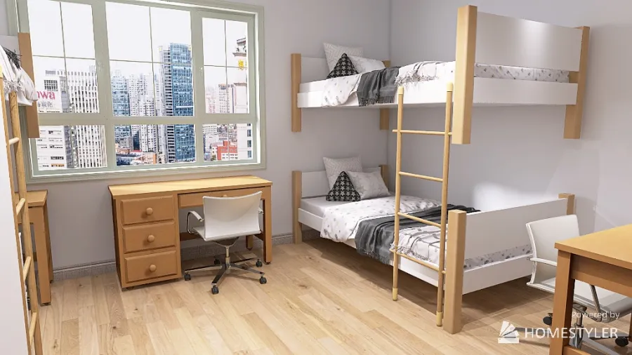 Dorm 3d design renderings