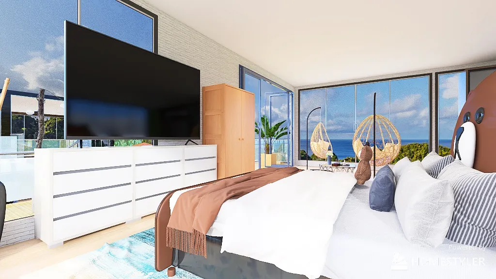 MasterBedroom 3d design renderings