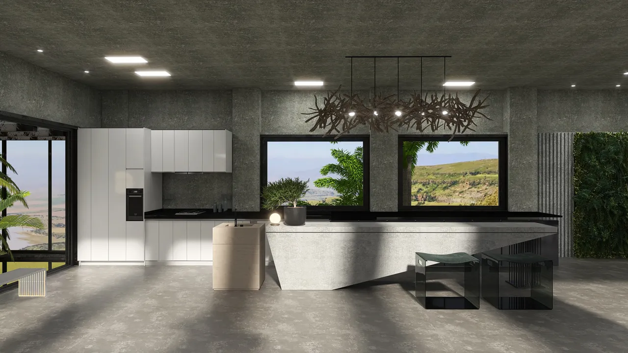 Kitchen 3d design renderings