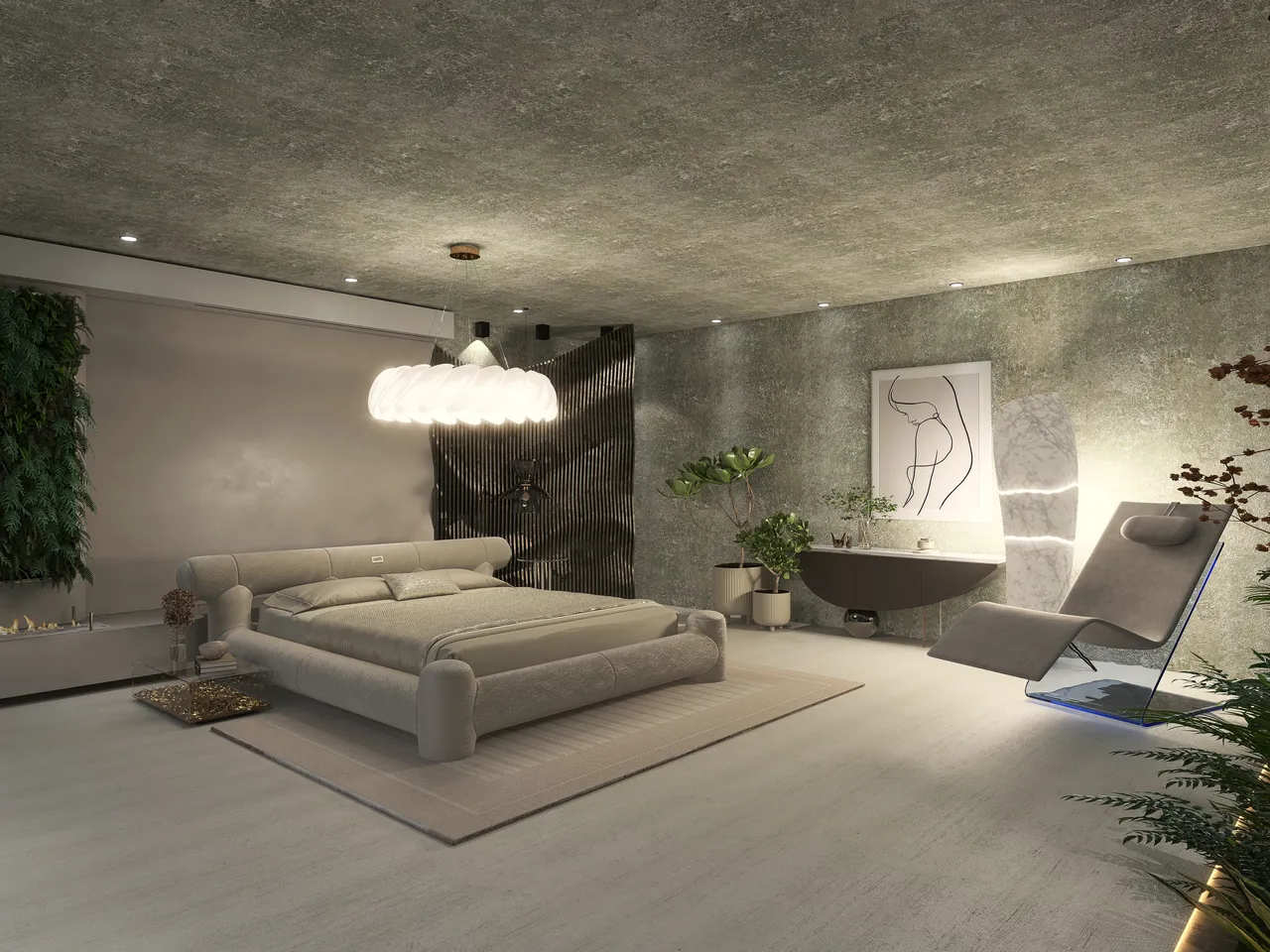 MasterBedroom 3d design renderings