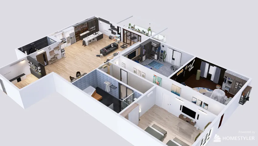 [TM]Shiratori apartment 3d design picture 367.92