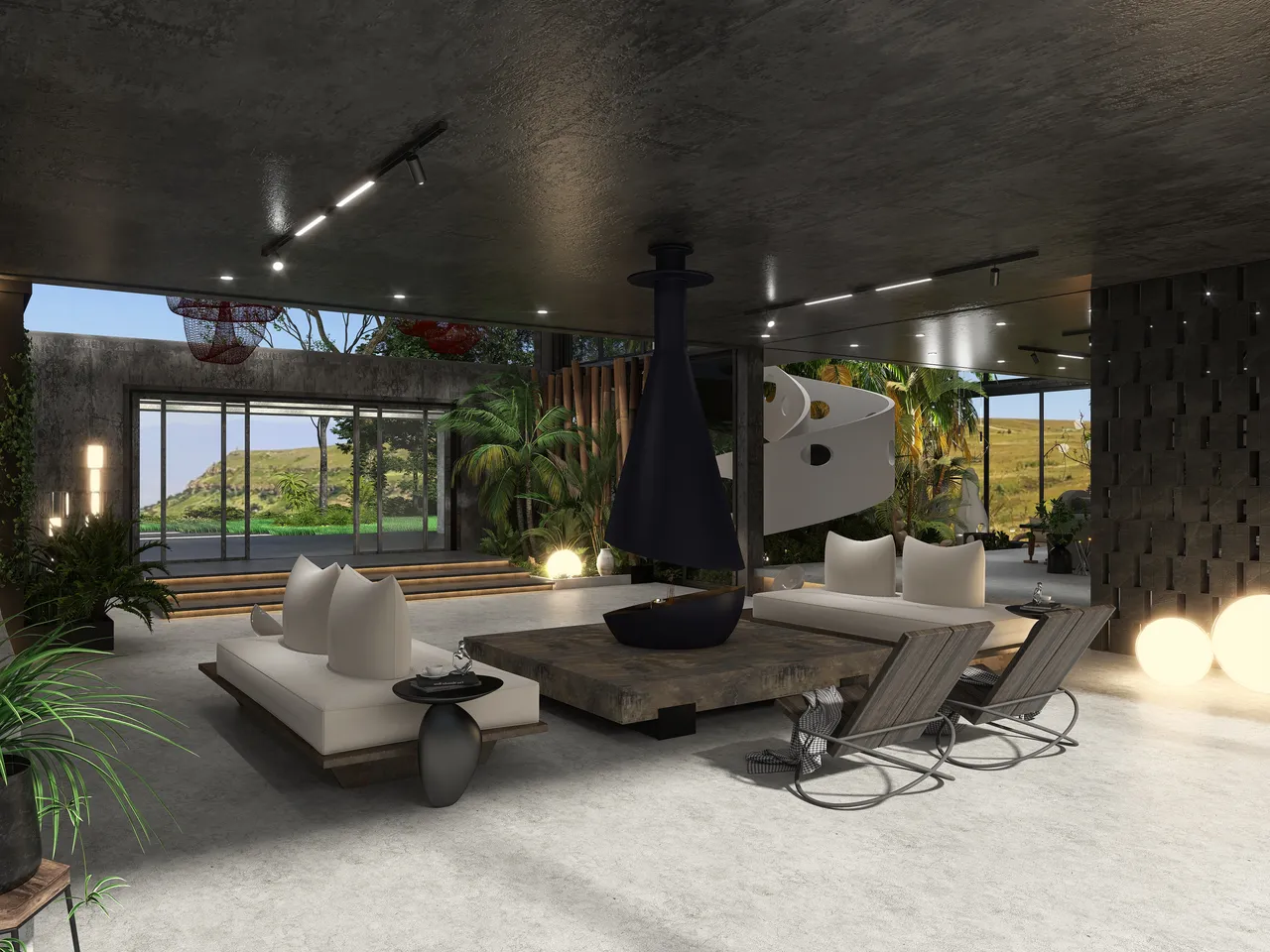 LivingRoom 3d design renderings