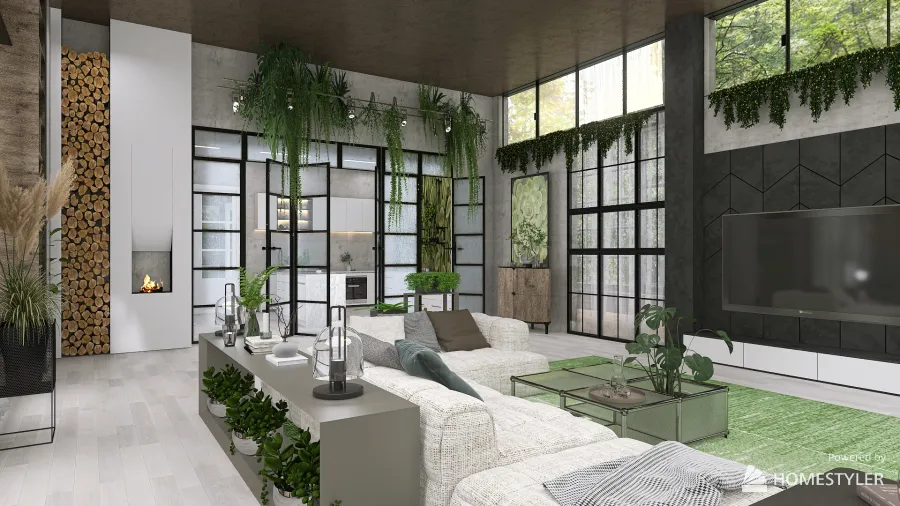 Suburban Greens 3d design renderings