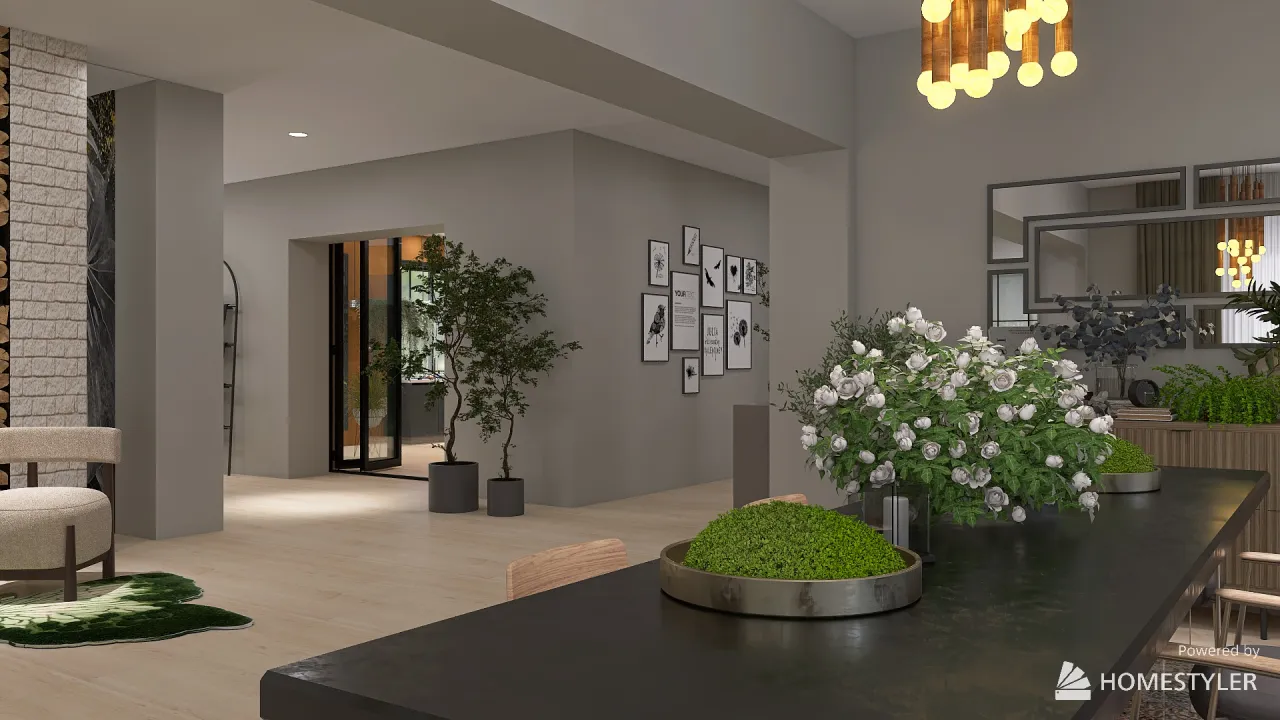 DiningRoom 3d design renderings