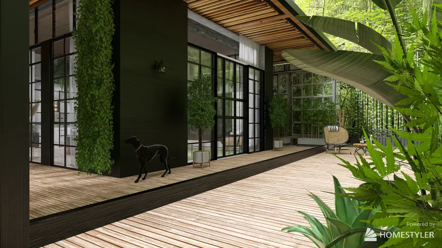 Suburban Greens 3d design renderings