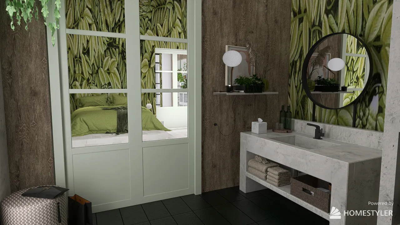 Bathroom 3d design renderings