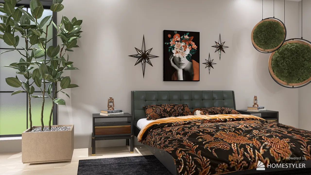 Bedroom 3d design renderings