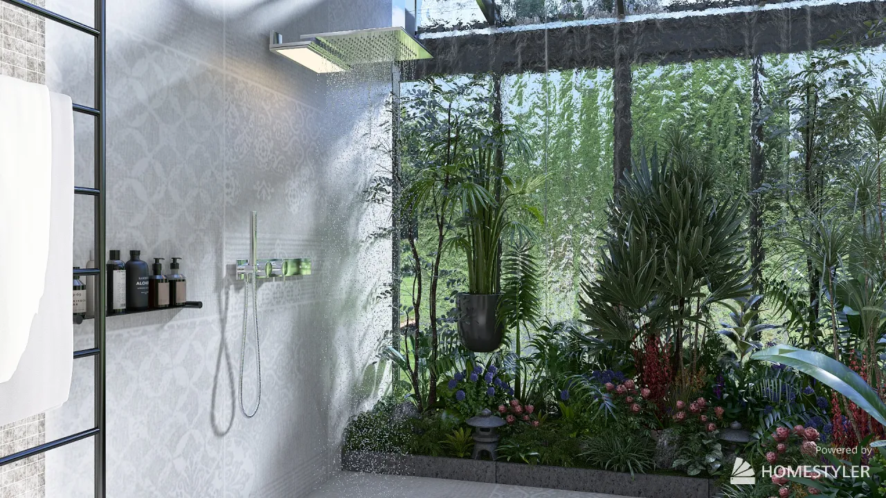 Bathroom 3d design renderings