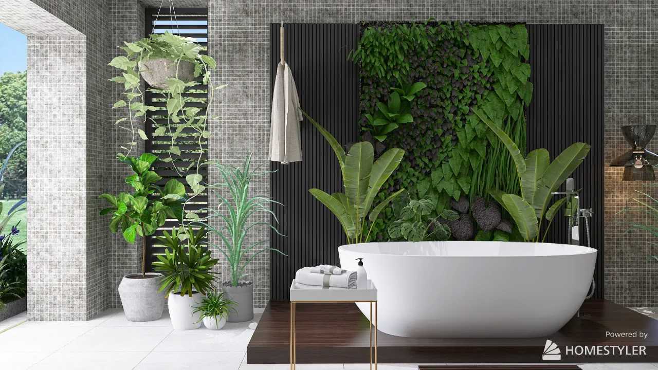 Bathroom 3d design renderings