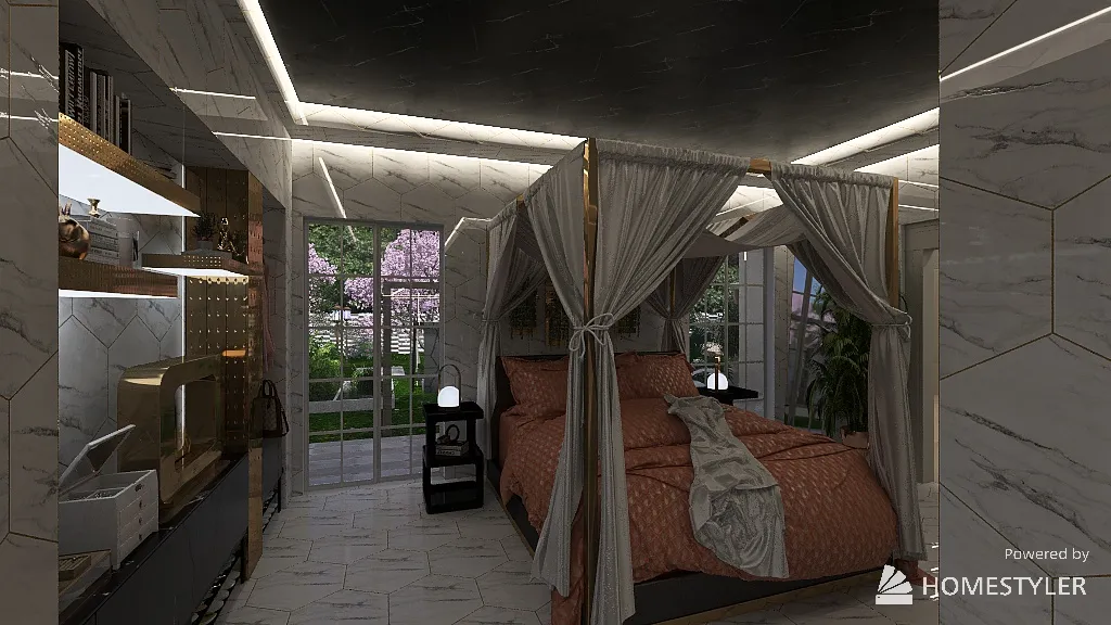 MasterBedroom 3d design renderings