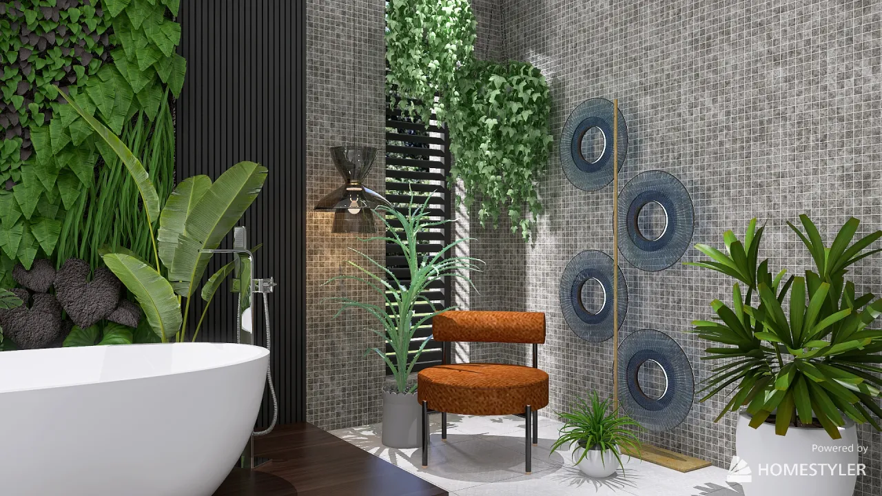 Bathroom 3d design renderings