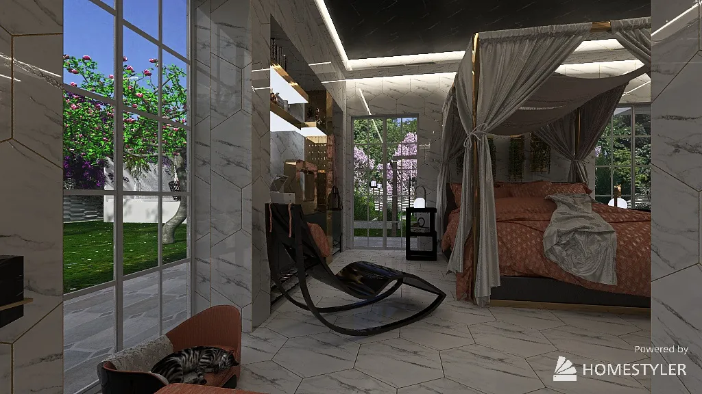 MasterBedroom 3d design renderings