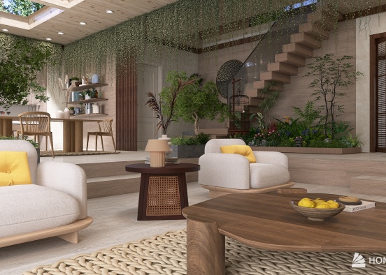 Project: Indoor Urban Jungle Design Rendering