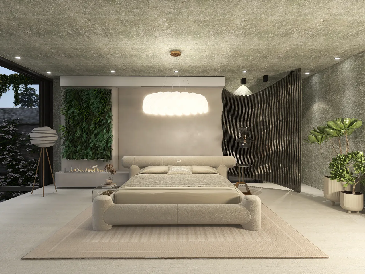 MasterBedroom 3d design renderings