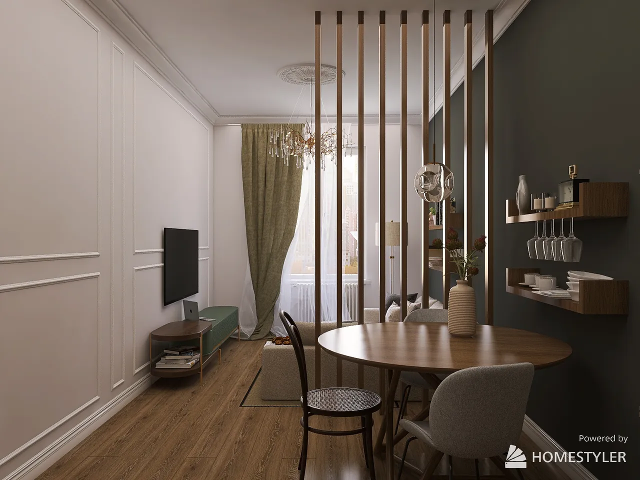 Cozy Saint Petersburg 3d design renderings