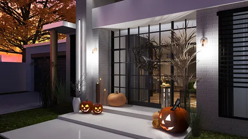 Halloween house