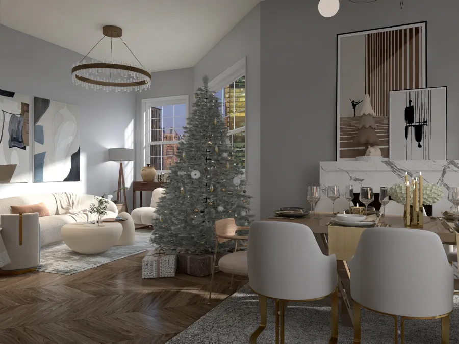 Christmas In The City 2023 3d design renderings