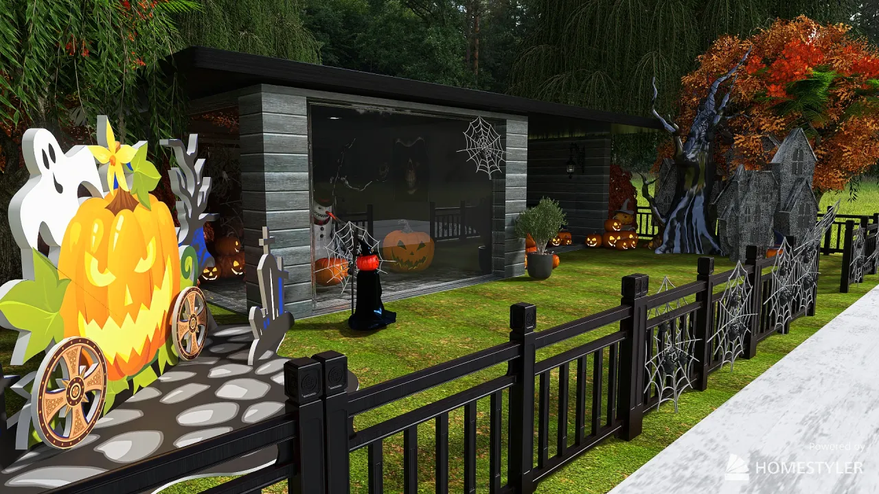 Trick or treat for web 3d design renderings