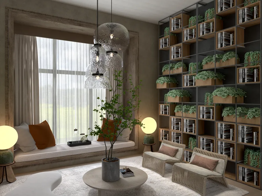 Indoor Urban Jungle for Web 3d design renderings