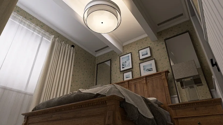 Підвал Bedroom 3d design renderings
