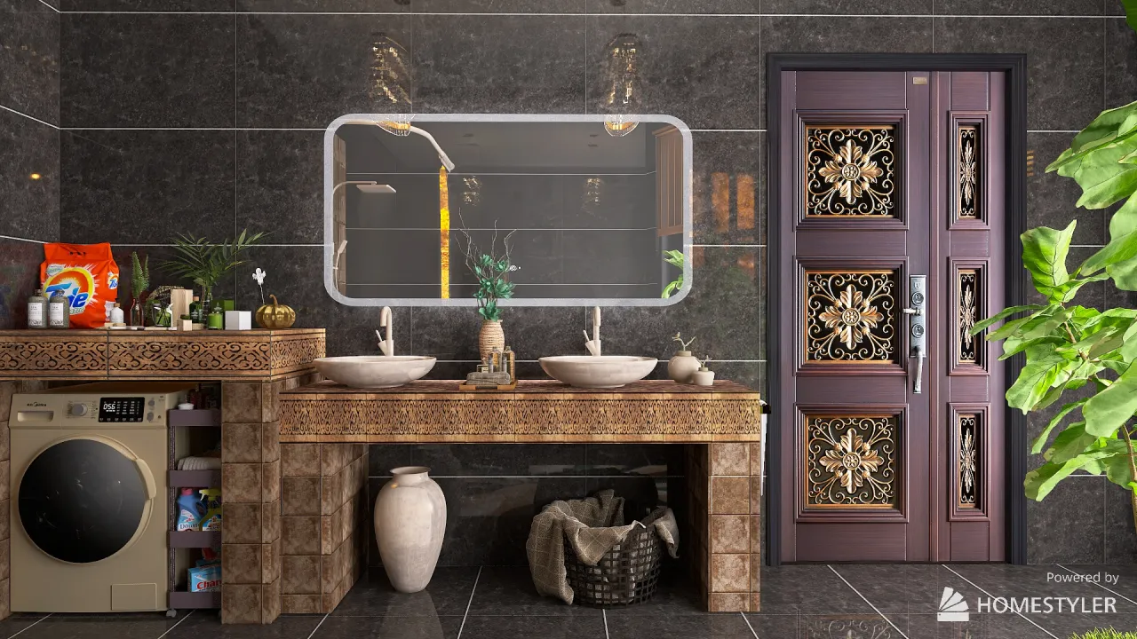 Bathroom 3d design renderings