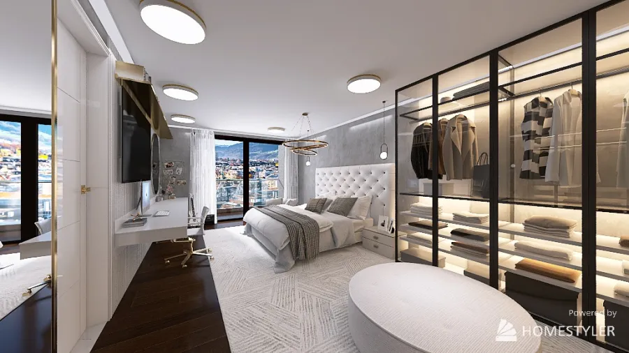 Bedroom6 3d design renderings