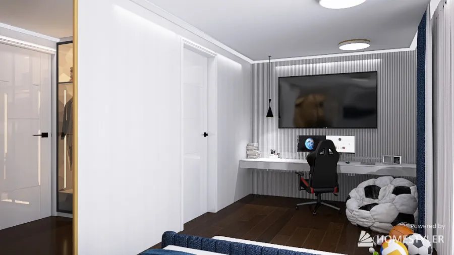 Bedroom5 3d design renderings
