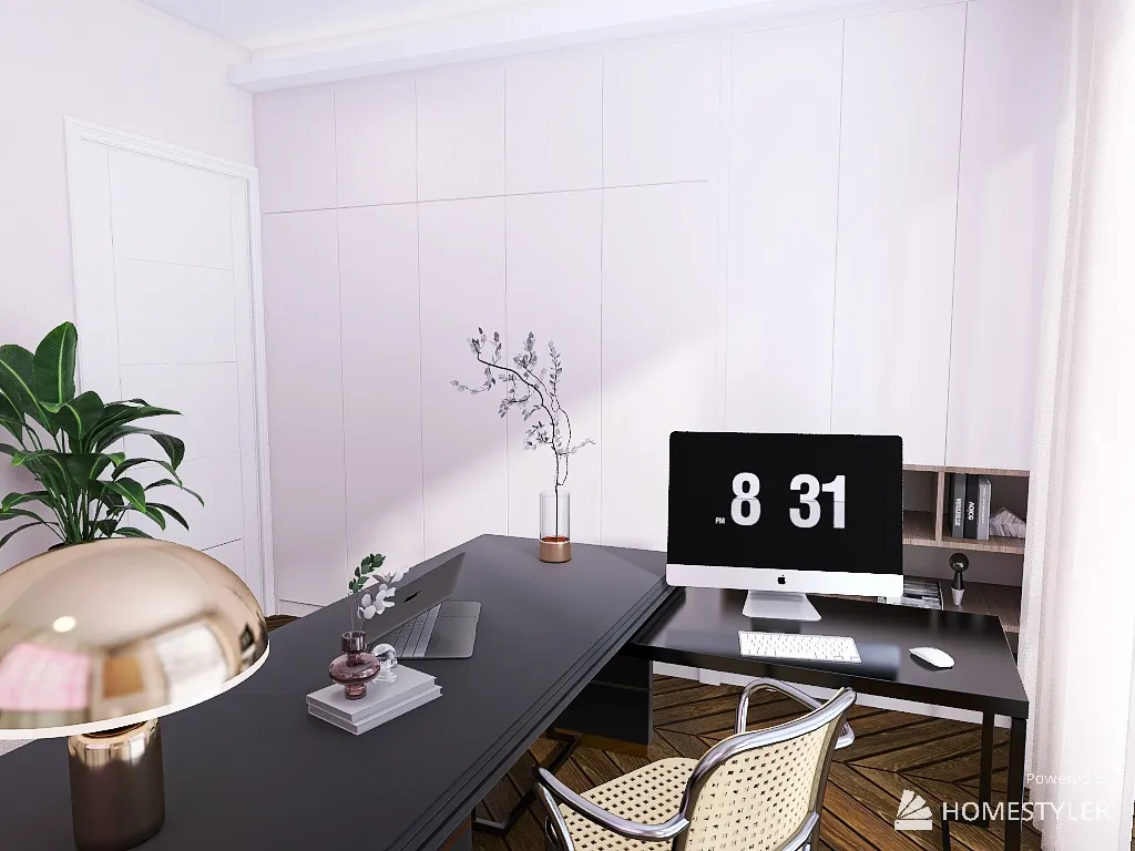 SecondBedroom 3d design renderings