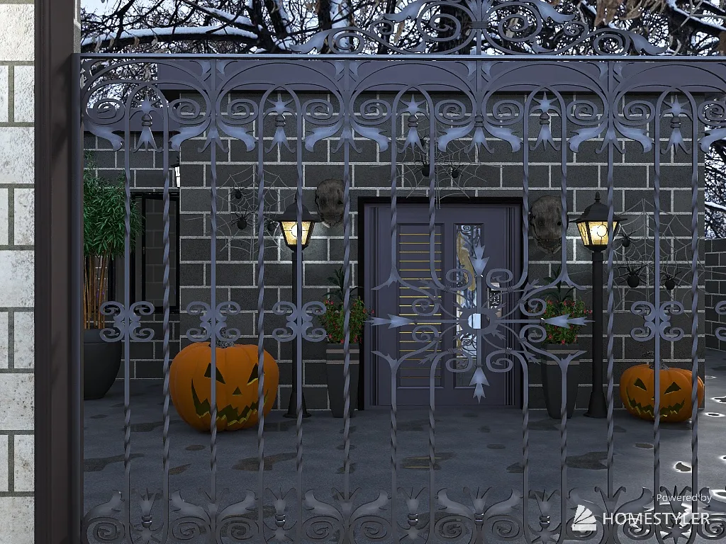 Trick or Treat for web 3d design renderings